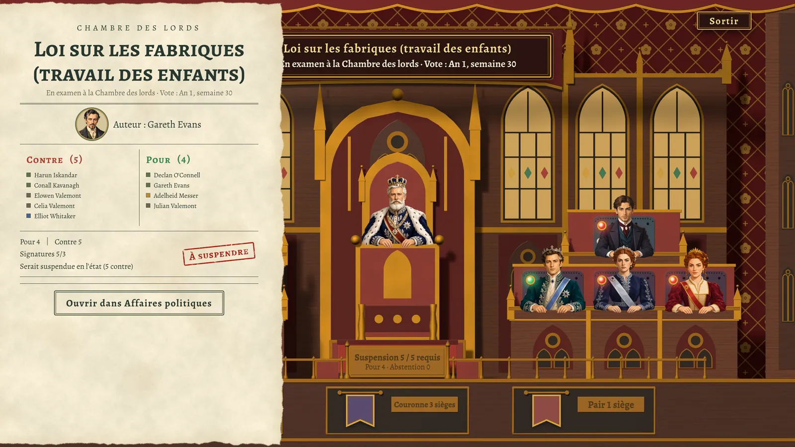 Communes et Lords
